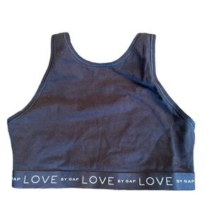 ❤️ GAP LOVE BY GAP BLACK BRALETTE TOP SIZE XS